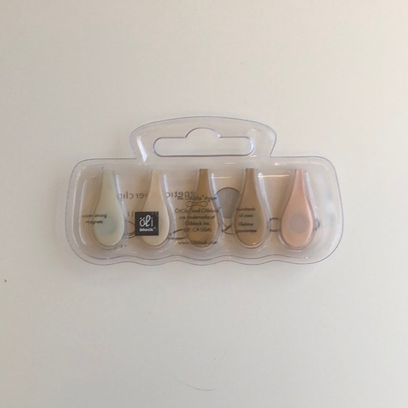 OliClip Set from OliBlock Pink Beige Brown colors - Picture 2 of 2